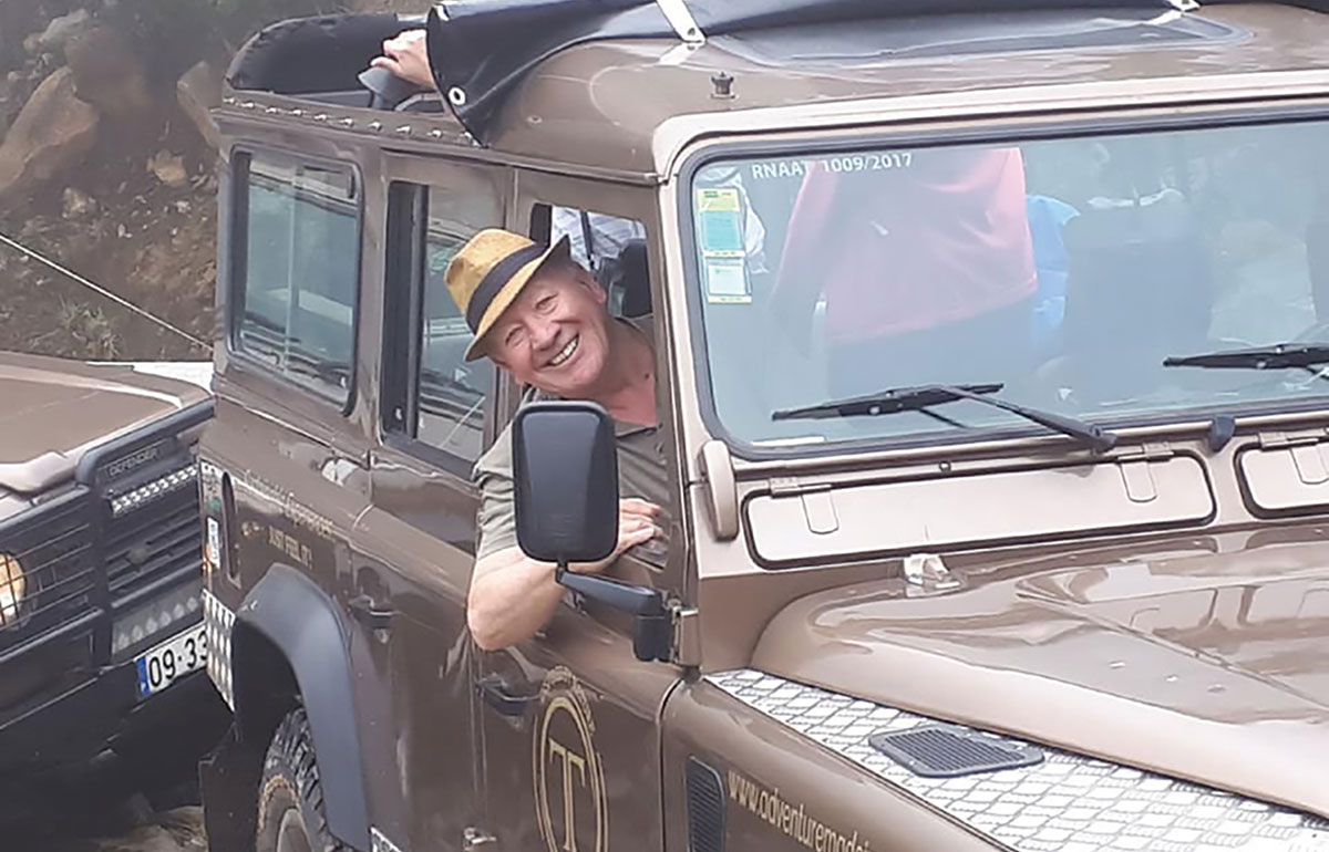 Colm Maguire, desenvolvedor de concessionários e Marketing da Land Rover