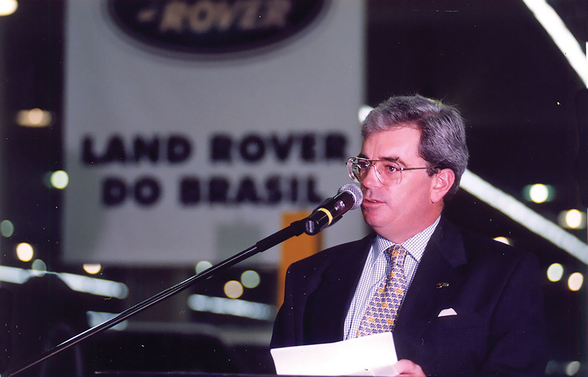 John Buyers, também presidente da Land Rover do Brasil