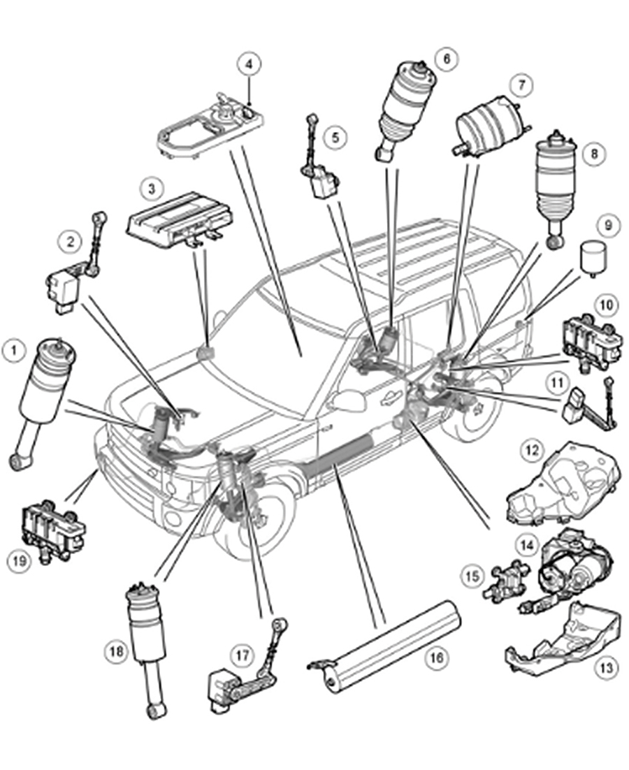 suspensao pneumatica discovery